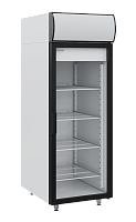 Шкаф холодильный 700 POLAIR DM107-S, встр. агр, возд/охл. конд. подсв. (+1/+10) со стеклянной дверью